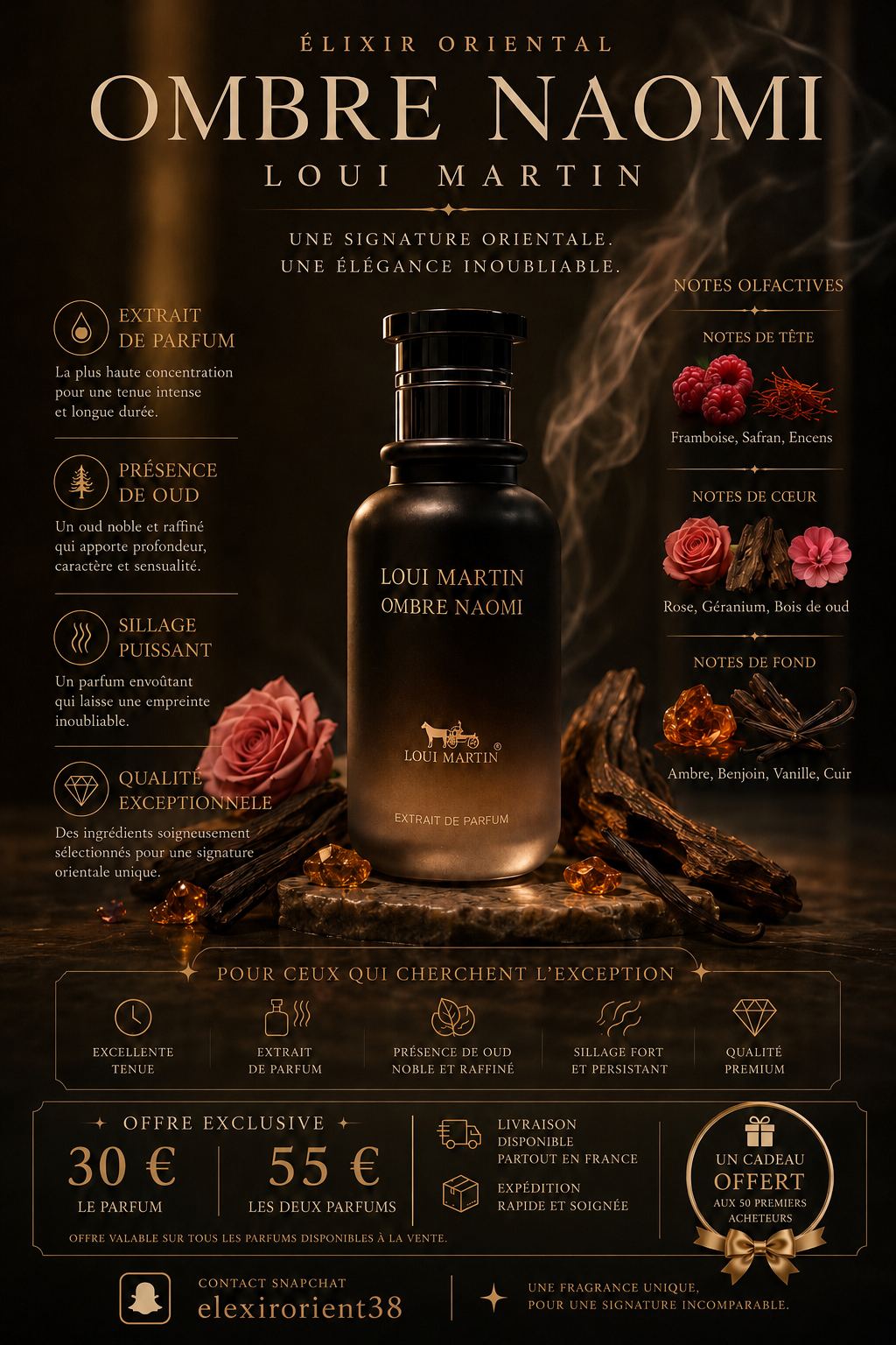 Ombre Naomi Loui Martin – affiche Livraison disponible partout en France