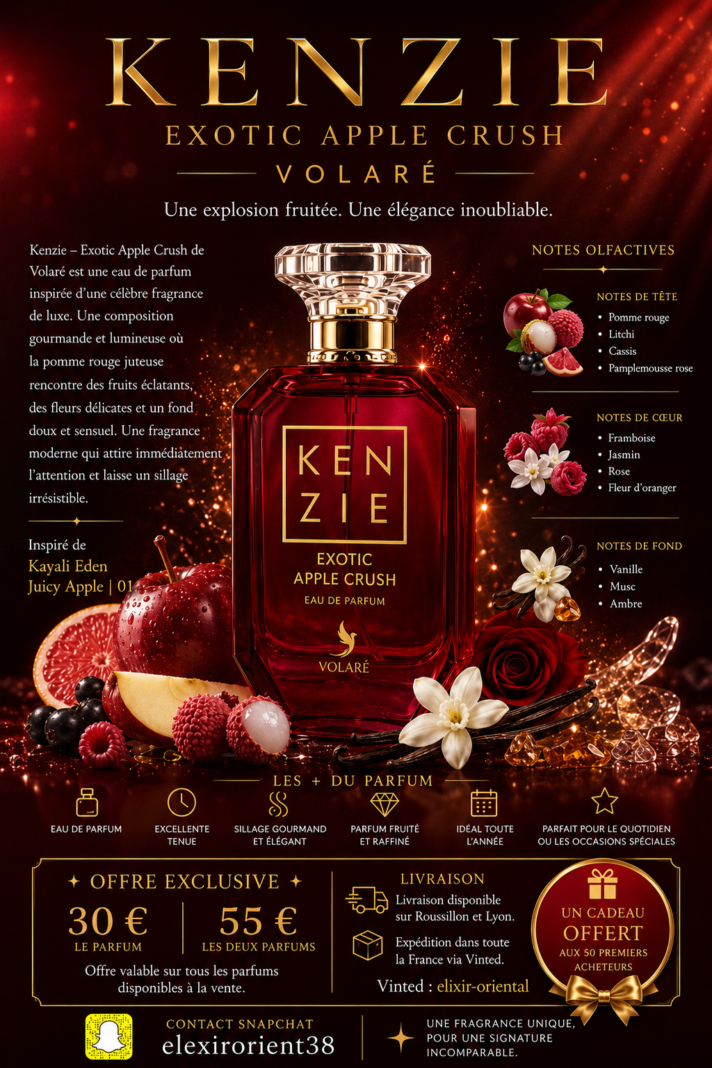 Kenzie Exotic Apple Crush Volaré – affiche officielle