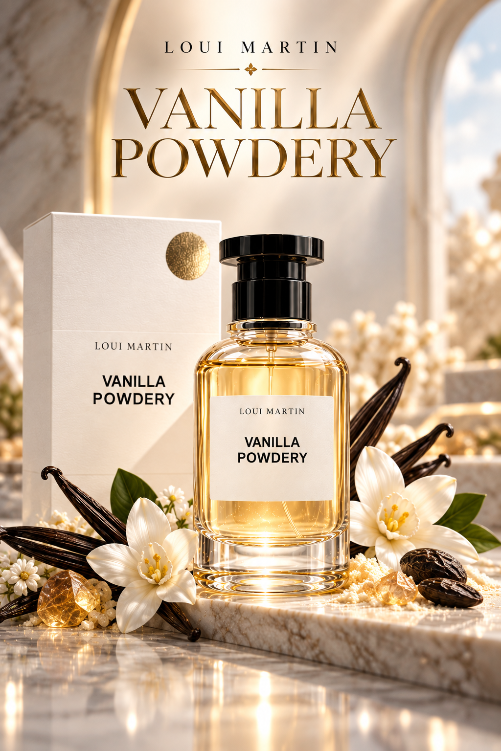 Vanilla Powdery Loui Martin – Eau de Parfum Mixte 100 ml