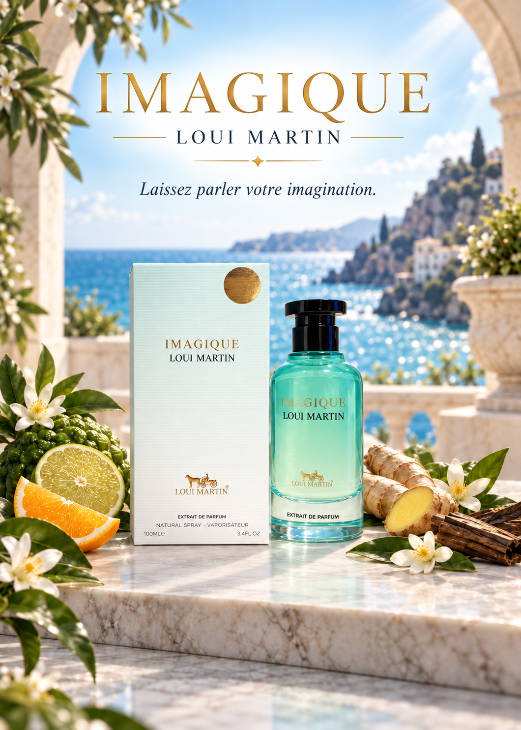 Imagique Loui Martin – Extrait de Parfum Mixte 100 ml
