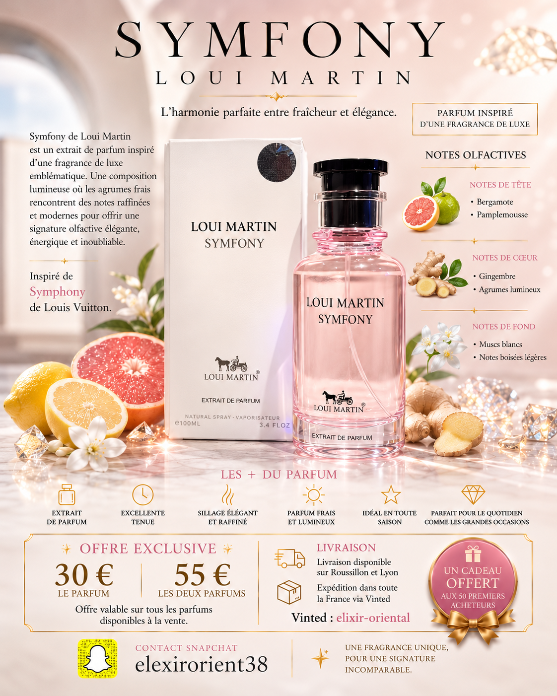Symfony Loui Martin – présentation du parfum