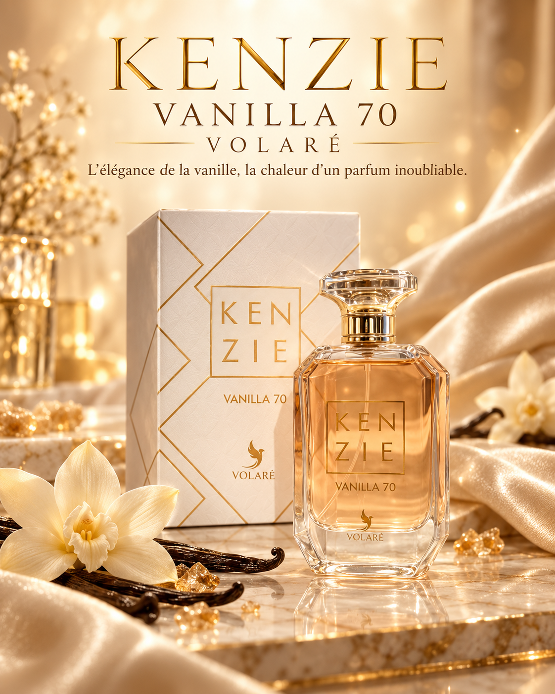 Kenzie Vanilla 70 Volaré – Eau de Parfum Mixte 100 ml