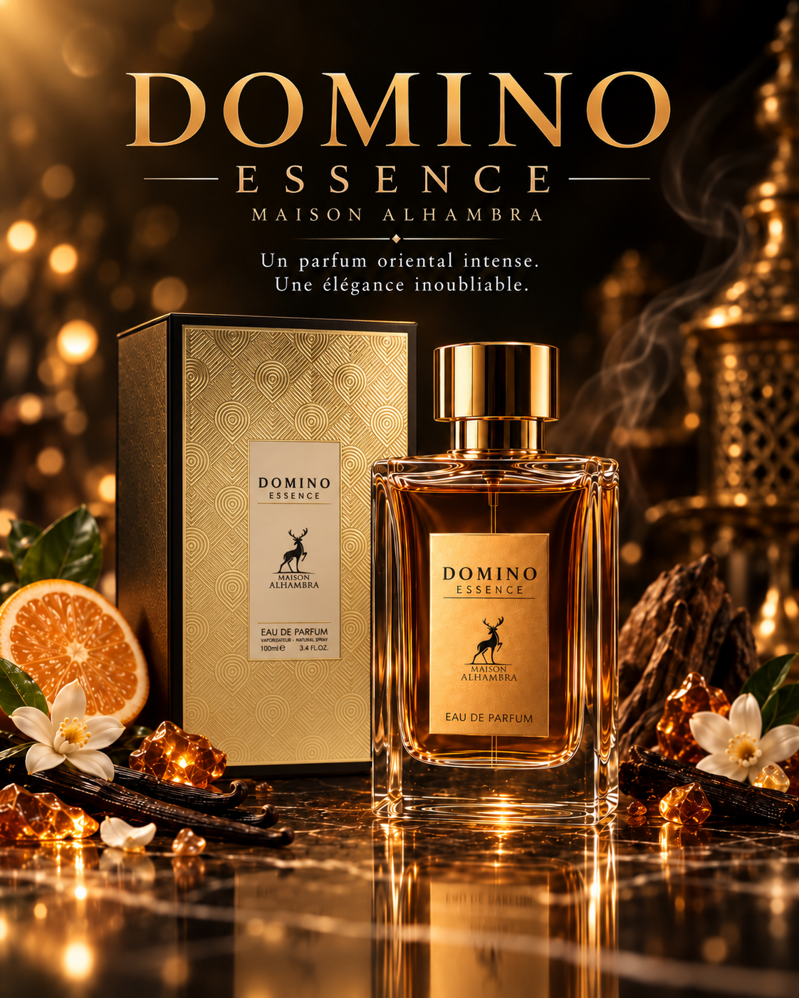 Domino Essence Maison Alhambra – Eau de Parfum Mixte 100 ml
