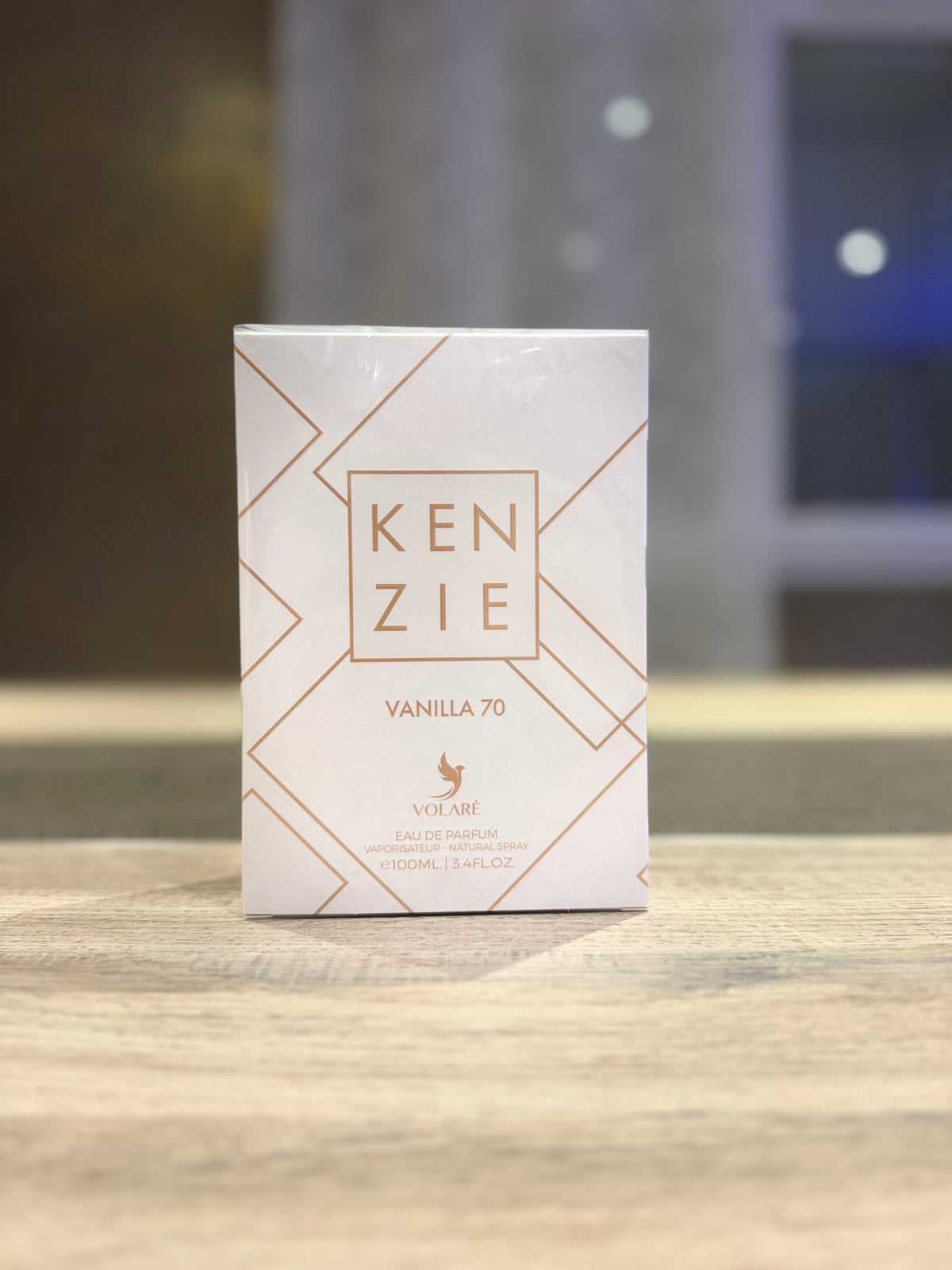 Kenzie Vanilla 70 – dos de la boîte