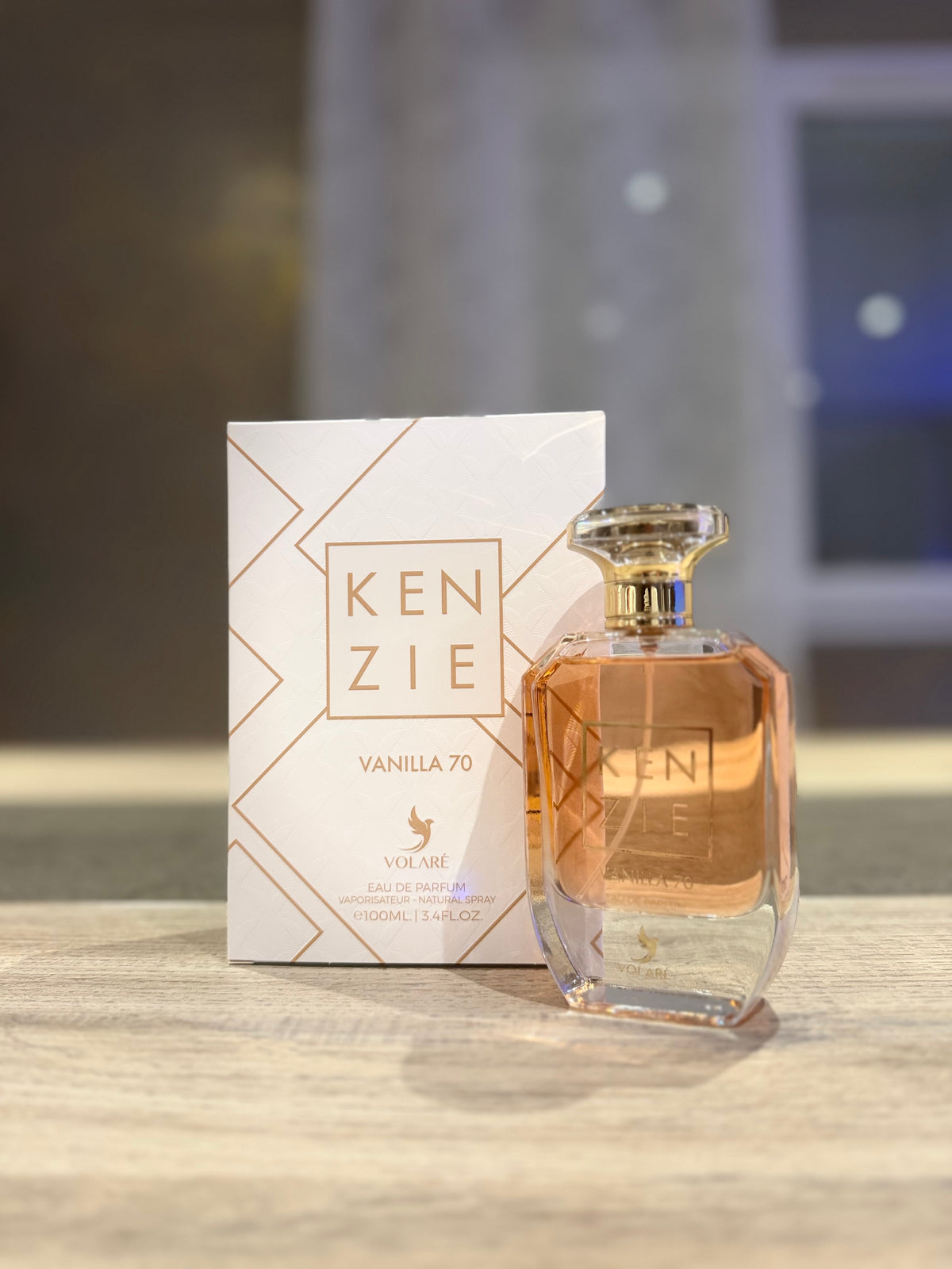 Kenzie Vanilla 70 – boîte de face